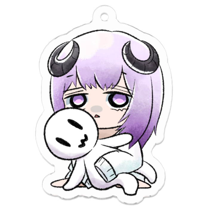 ゆーうつちゃん - 50 x 50 (mm)