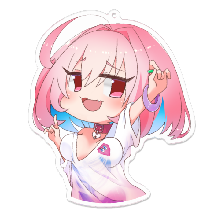 アクリルキーホルダー - 100 x 100 (mm)