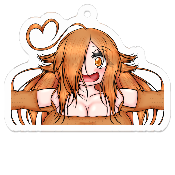 アクリルキーホルダー（コーティング） - 50 x 50 (mm)