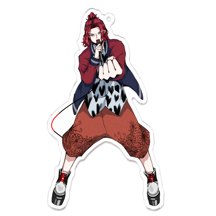 アクリルキーホルダー - 100 x 100 (mm)