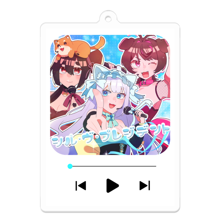 アクリルキーホルダー - 70 x 70 (mm)