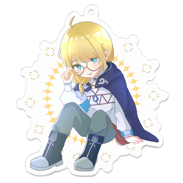 アクリルキーホルダー - 70 x 70 (mm)