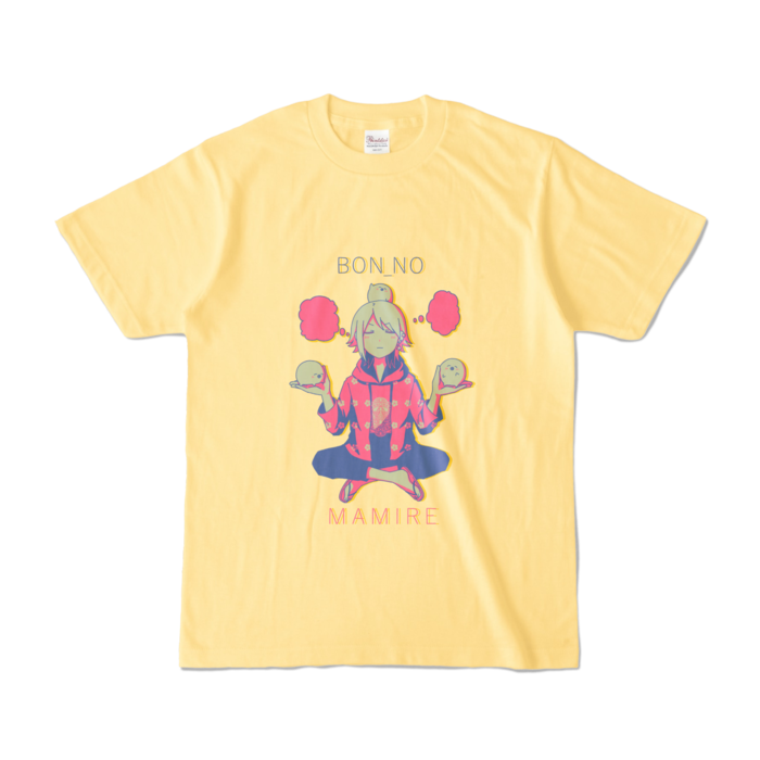 カラーTシャツ - S - ライトイエロー (淡色)