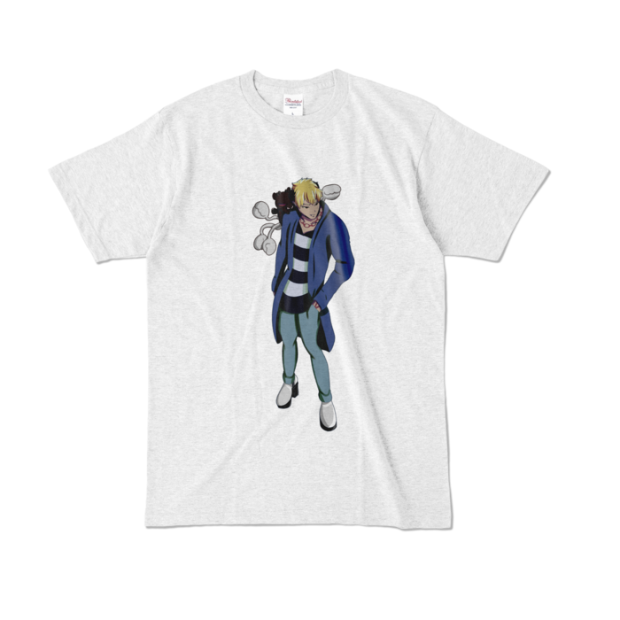 カラーTシャツ - L - アッシュ (淡色)