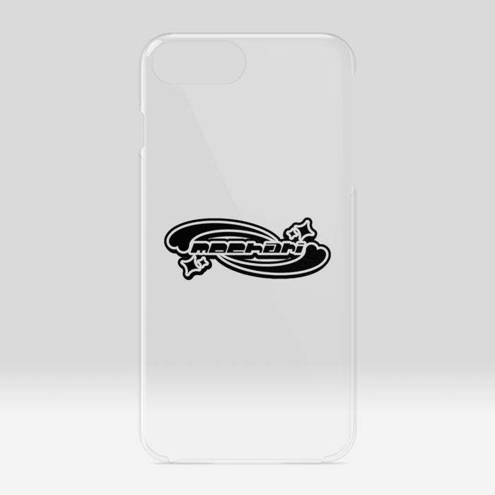クリアiPhoneケース - iPhone 6 Plus / 7 Plus / 8 Plus(ブラック)