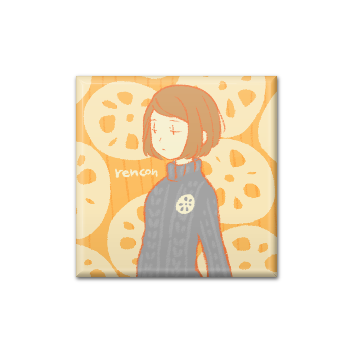 缶バッジ - 四角形40mm