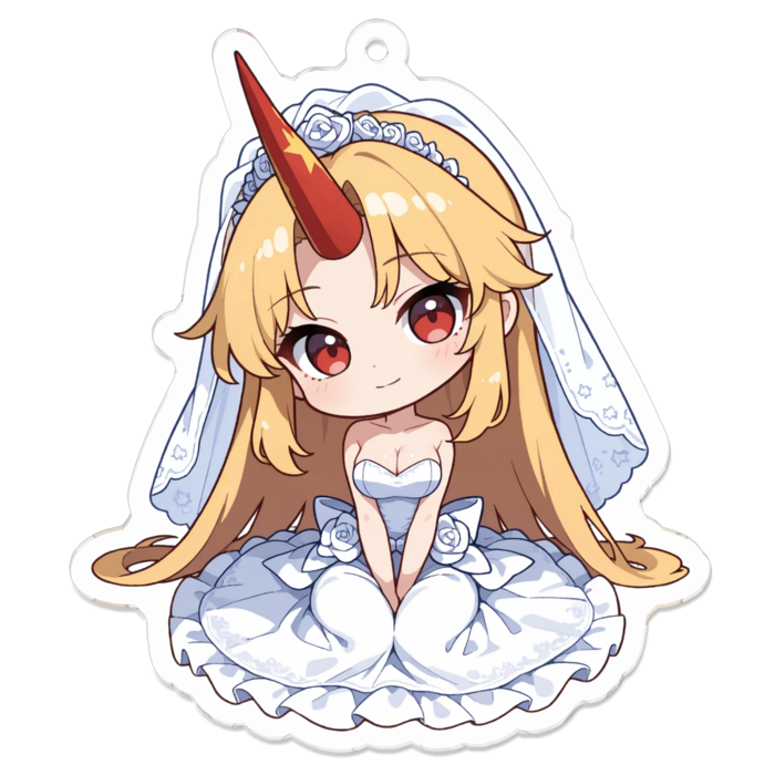 アクリルキーホルダー - 70 x 70 (mm)(キャラのみ)