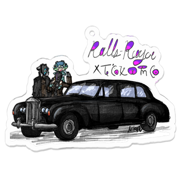 アクリルキーホルダー - 70 x 70 (mm)