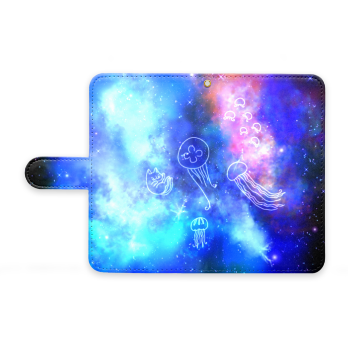 手帳型Androidケース - M - ストラップ穴 あり