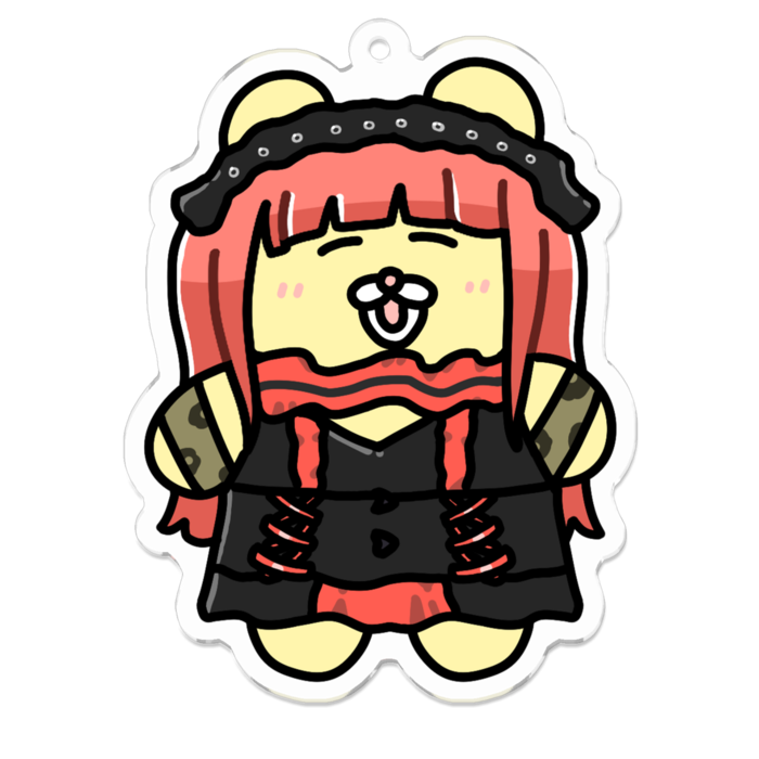 アクリルキーホルダー - 70 x 70 (mm)
