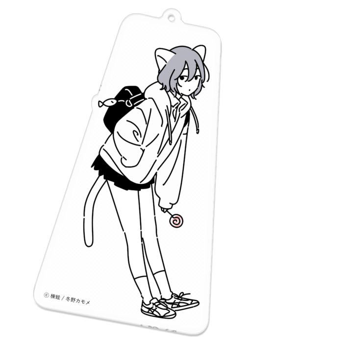 アクリルキーホルダー（コーティング） - 100 x 100 (mm)