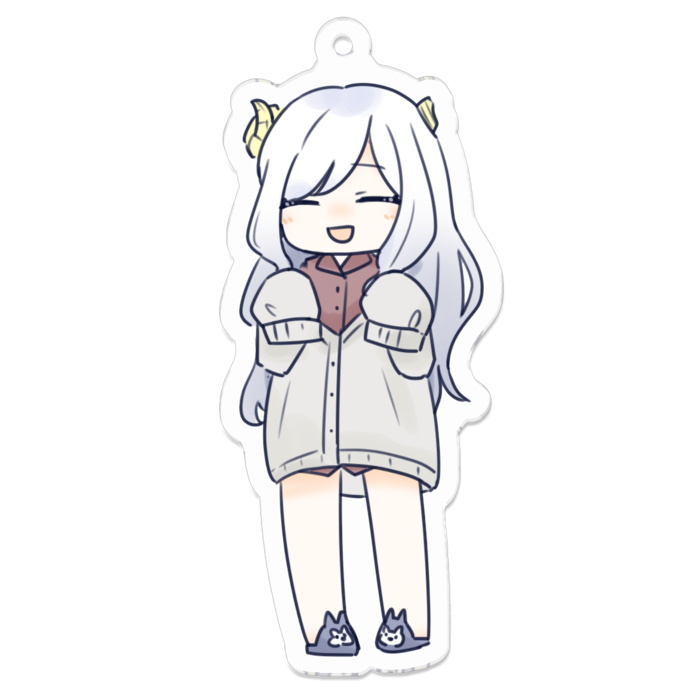 アクリルキーホルダー - 70 x 70 (mm)