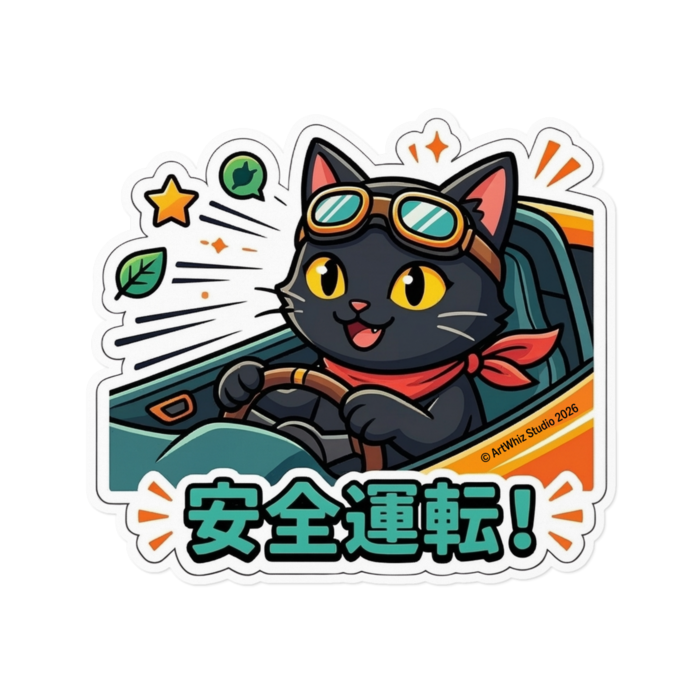 ステッカー - 160 x 160 (mm)