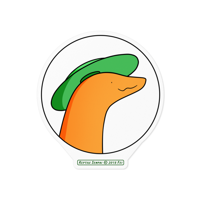 ステッカー - 100 x 100 (mm) - ホワイト