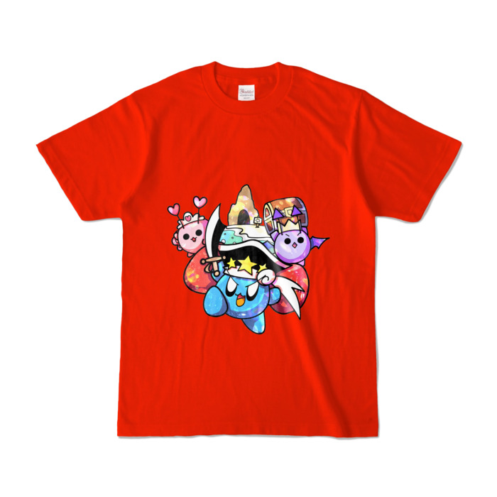 カラーTシャツ - S - レッド (濃色)