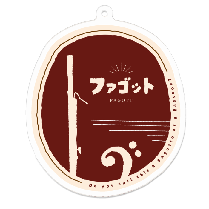 アクキー(大) 70 x 70mm