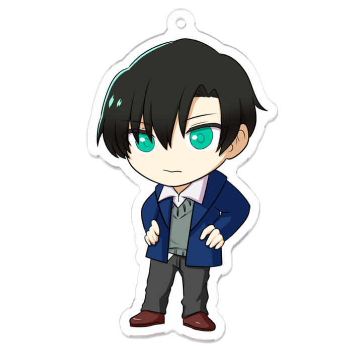 アクリルキーホルダー（コーティング） - 70 x 70 (mm)