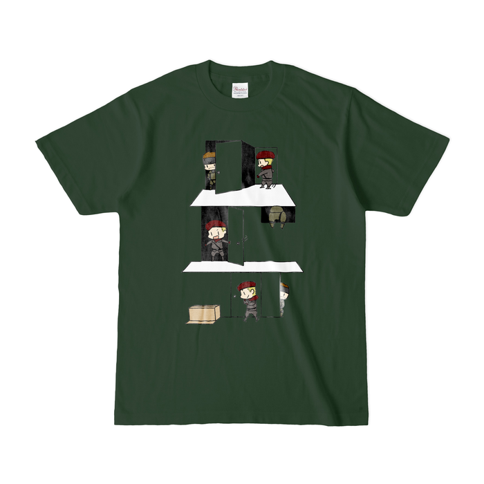 カラーTシャツ(濃色) - S - フォレスト