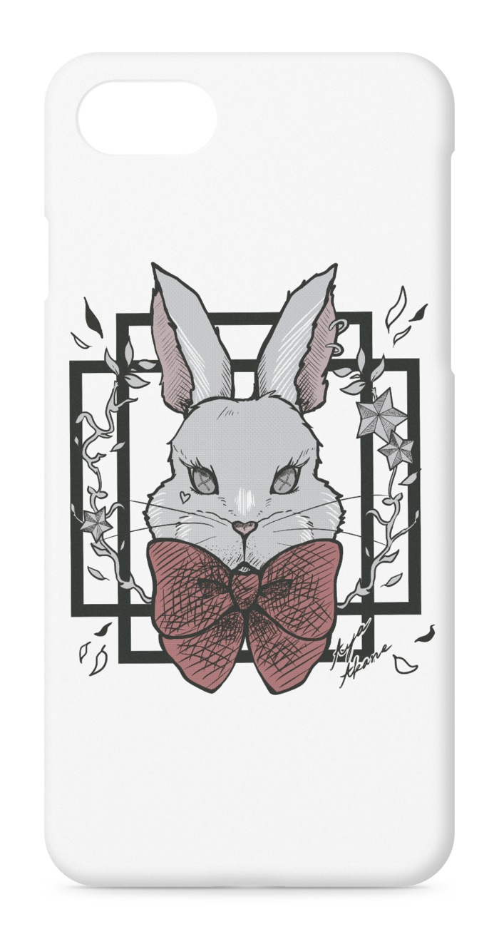 白🐰iPhoneケース - iPhone 8 / 7 / SE2