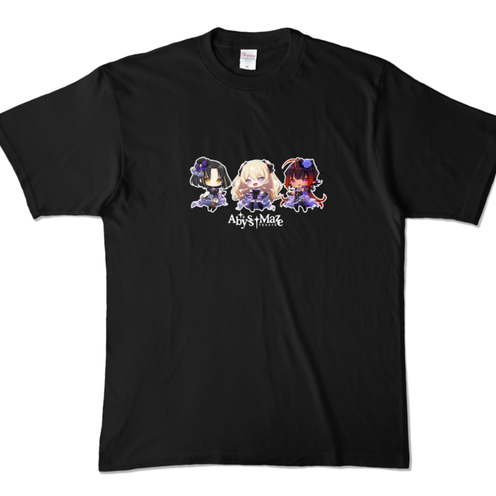 カラーTシャツ - XL - ブラック (濃色)