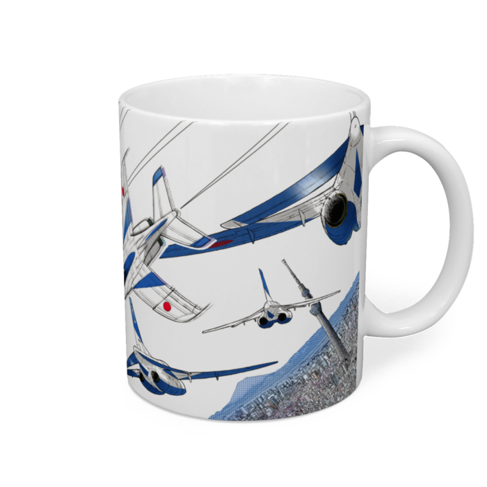 マグカップ - 直径 8 cm / 高さ 9.5 cm