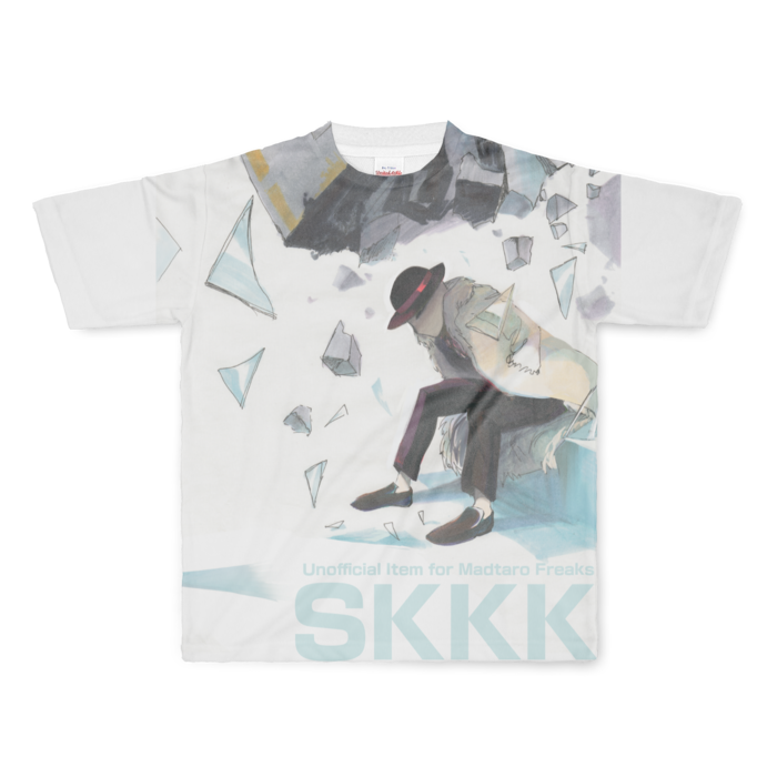 フルグラフィックTシャツ - L - 正面印刷のみ