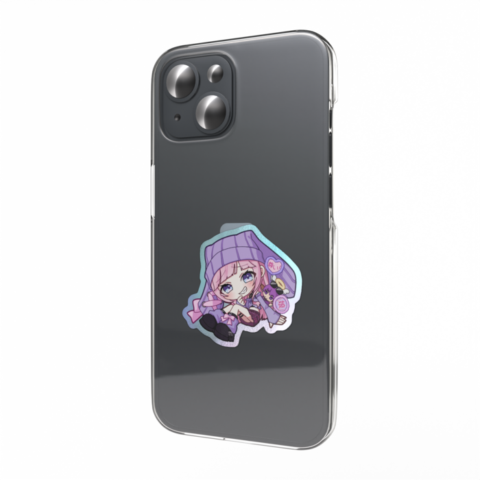 オーロラスマホステッカー - W55 × H91mm 以内