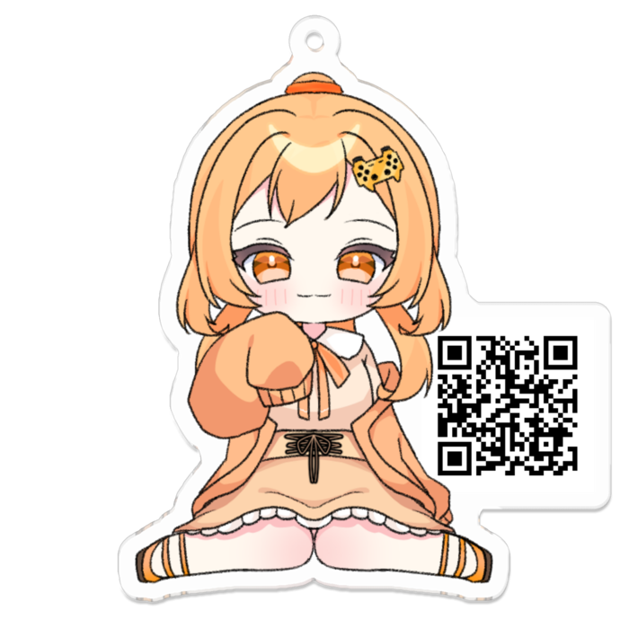 アクリルキーホルダー - 70 x 70 (mm)