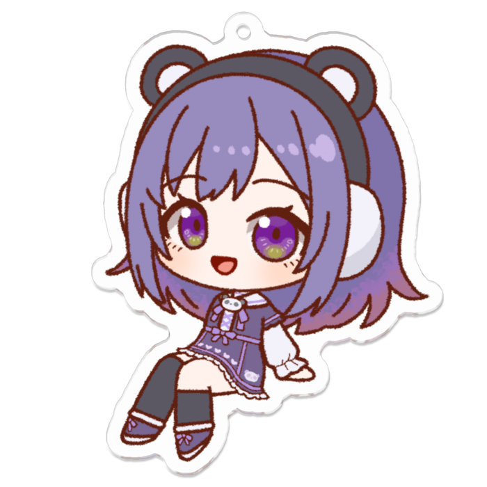 アクリルキーホルダー - 70 x 70 (mm)