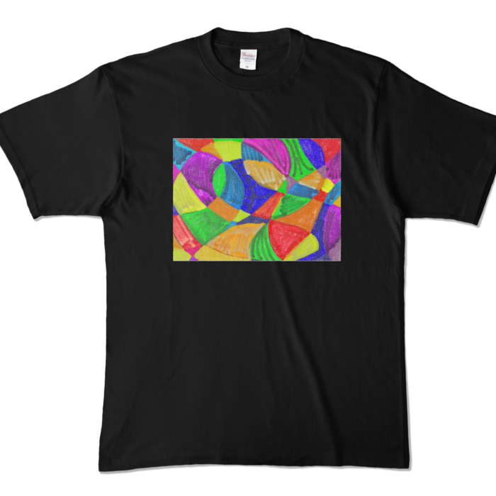 カラーTシャツ - XL - ブラック (濃色)