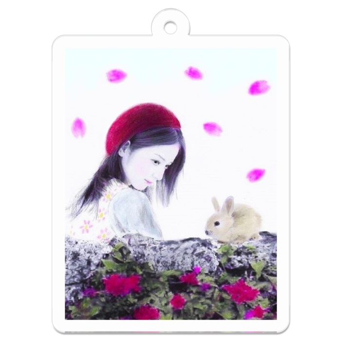 アクリルキーホルダー - 50 x 50 (mm)