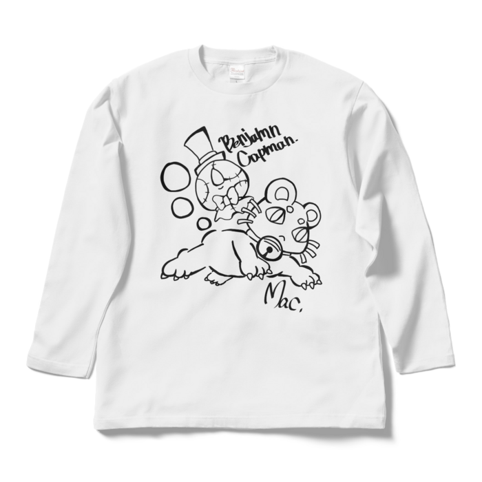 ロングスリーブTシャツ - L - ホワイト