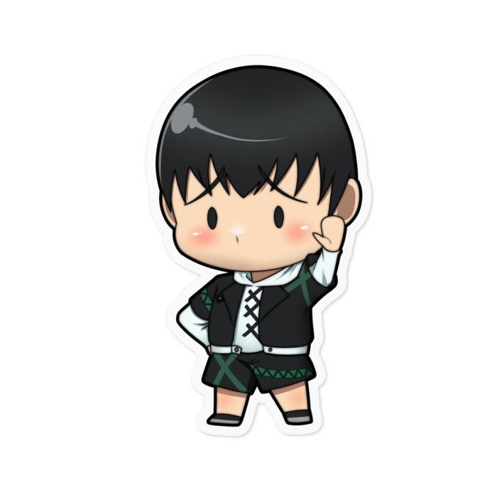 ステッカー - 100 x 100 (mm)