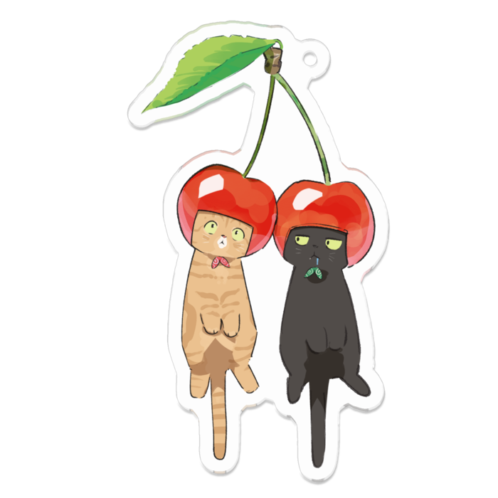 アクリルキーホルダー - 70 x 70 (mm)