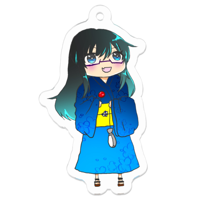 アクリルキーホルダー (浴衣)