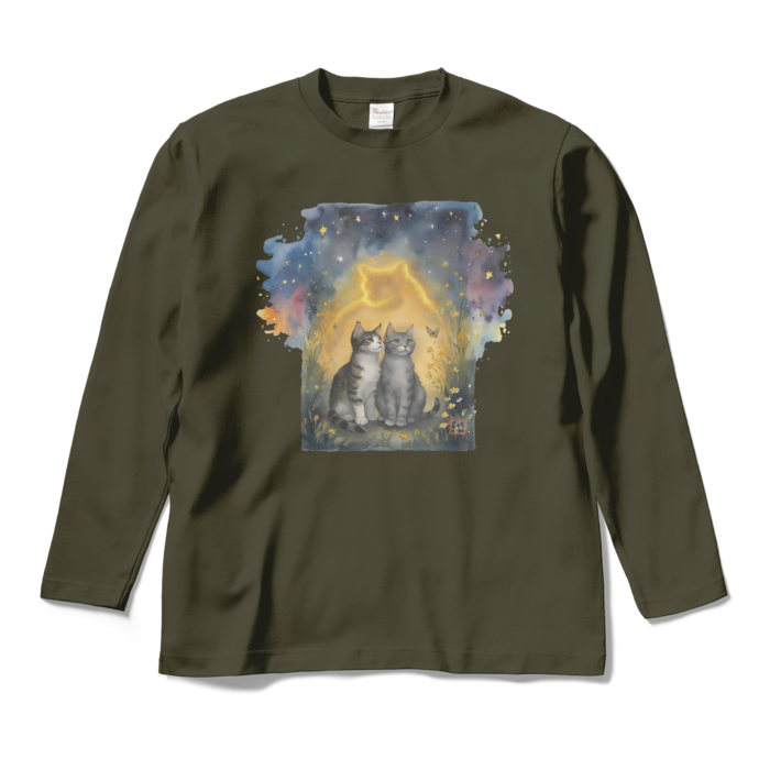 ロングスリーブTシャツ - M - アーミーグリーン