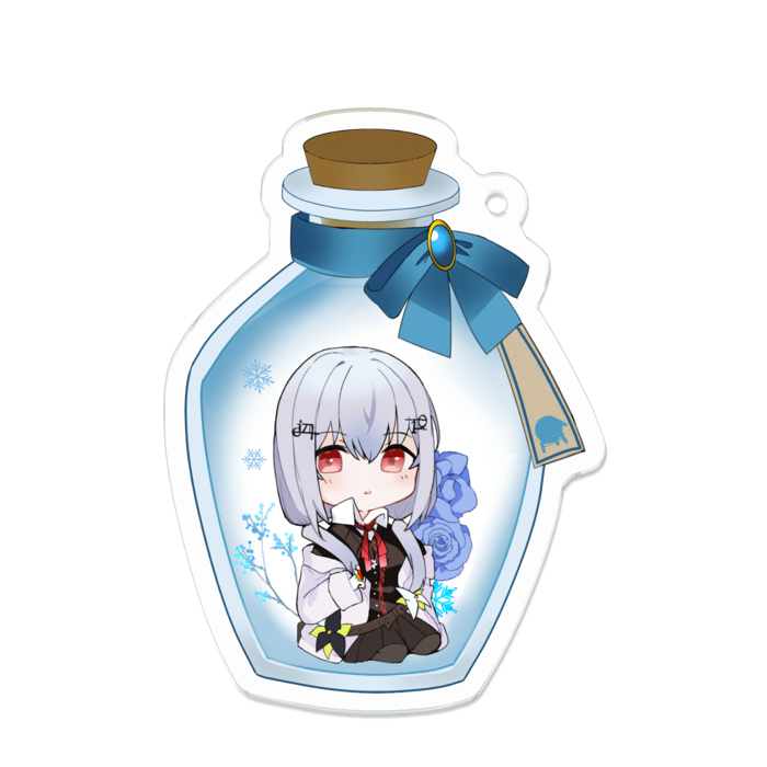 アクリルキーホルダー - 70 × 70 (mm)