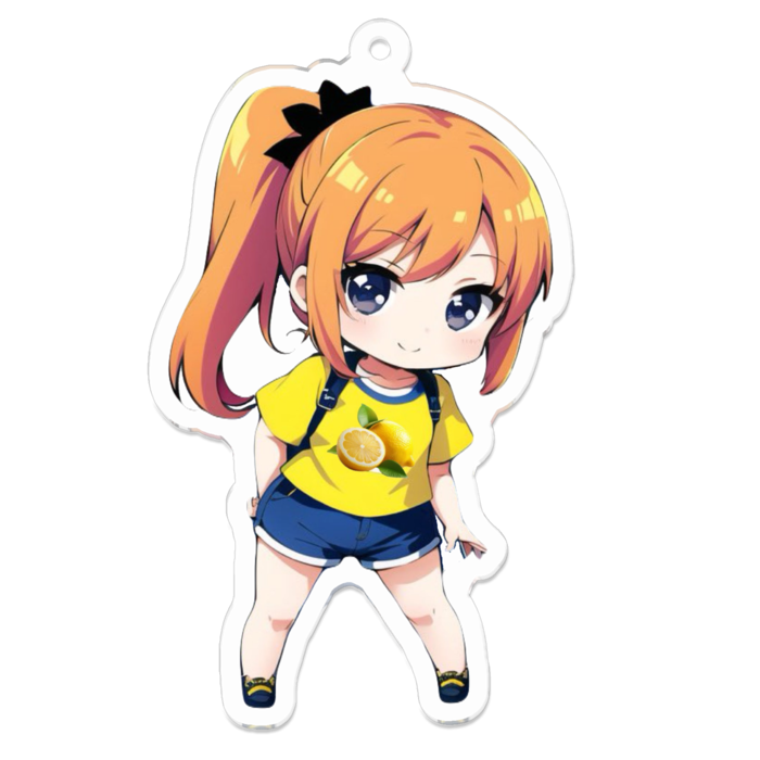 アクリルキーホルダー - 70 x 70 (mm)