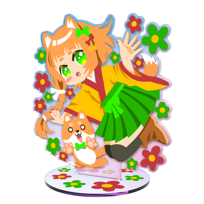 オーロラアクスタ - 160 × 160mm