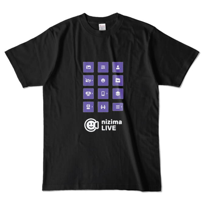 カラーTシャツ - L - ブラック (濃色)