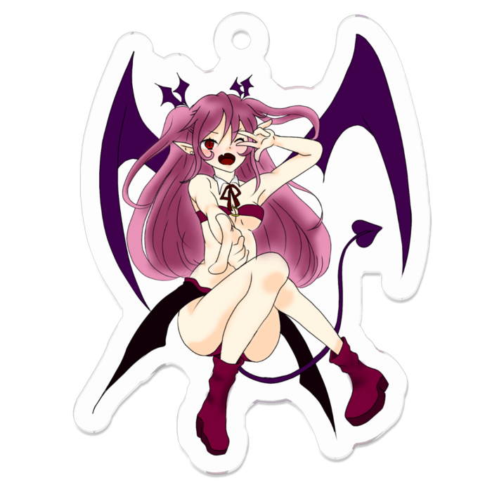 アクリルキーホルダー - 50 x 50 (mm)