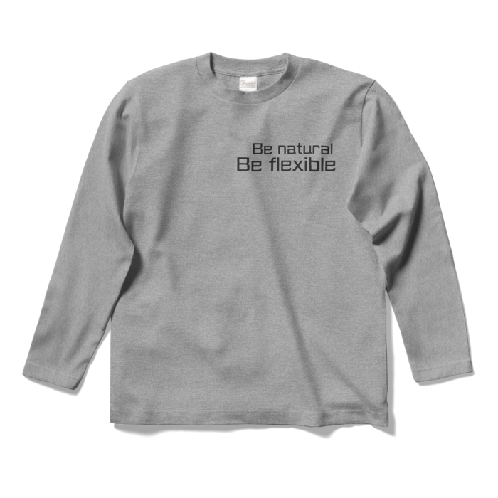 ロングスリーブTシャツ - S - 杢グレー