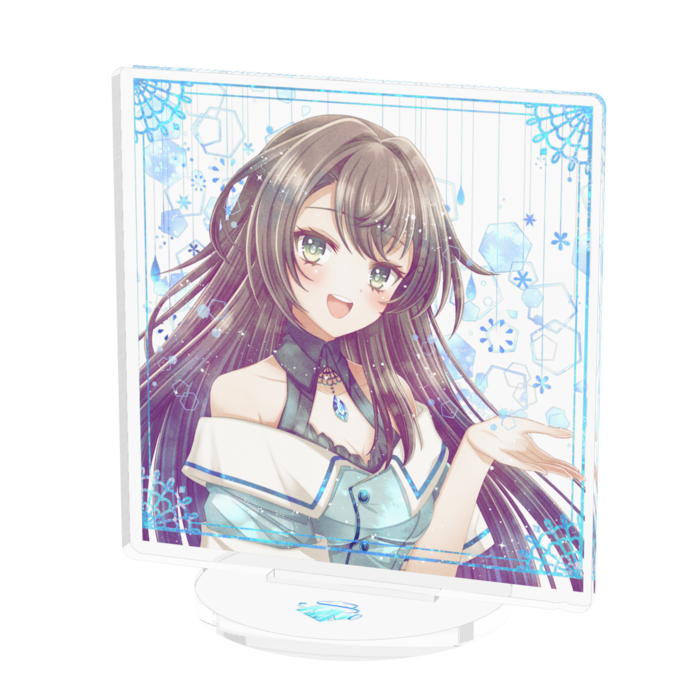 背景あり - 70x70mm