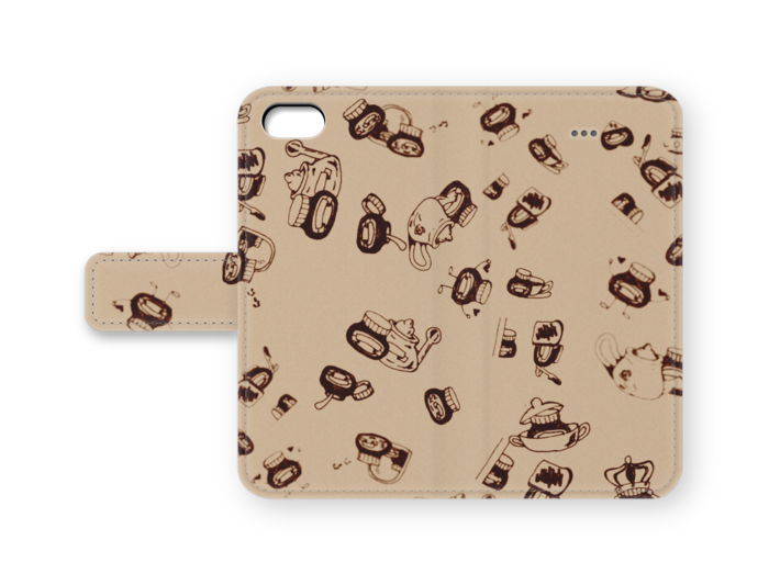 手帳型iPhoneケース - iPhone5