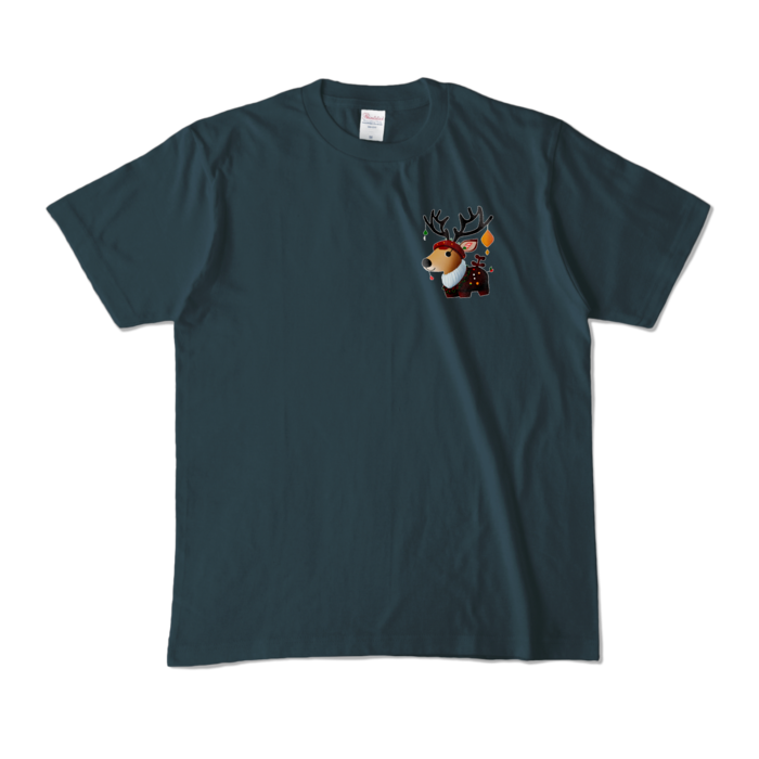 カラーTシャツ - M - デニム (濃色)