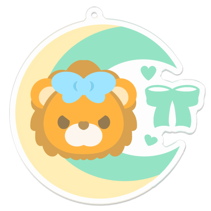 アクリルキーホルダー - 70 x 70 (mm)