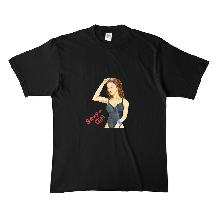 カラーTシャツ(濃色) - XL - ブラック