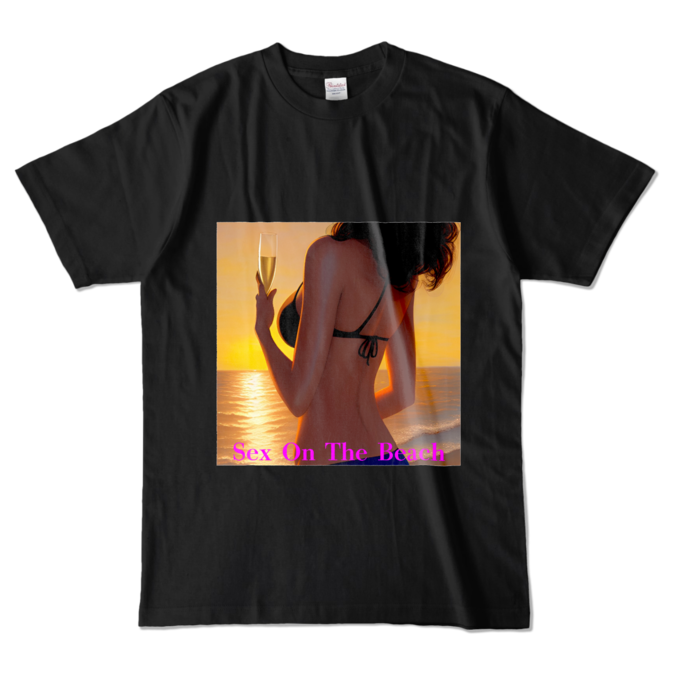 カラーTシャツ - L - ブラック (濃色)