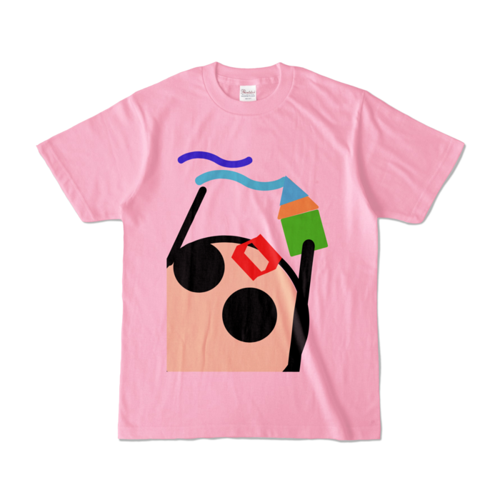 カラーTシャツ - S - ピーチ (淡色)