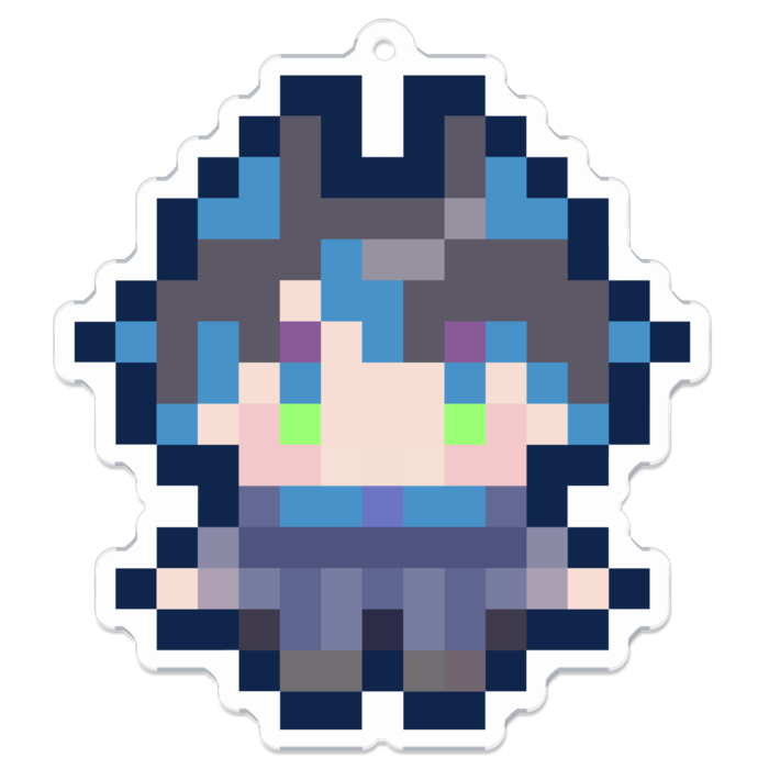 アクリルキーホルダー - 70 x 70 (mm)